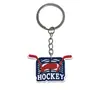 Popular Colgante Llavero para Mochila de Hockey sobre Hielo Colgante Pegamento Suave de PVC Joyería DIY Llavero Pequeño Regalo