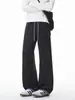 Colección Otoño 2026: Pantalones largos de pierna recta, sin dobladillo, con bloques de color, tallas M-5XL, HK26988 - Especial P22