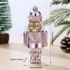 Nuevo Colgante de Árbol de Navidad Transfronterizo Helado Azul Encanto Pequeña Navidad de Caramelo Navideño Tridimensional Reno Adornos