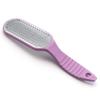 Venta al por mayor directa de fábrica peine de masaje exfoliante de acero inoxidable para pedicura artefacto hueco tabla para frotar pies molinillo de pies lima de pies