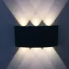 Lámpara de Pared para Exteriores Doble Cabezal Impermeable Lámpara de Jardín Lámpara para Balcón Pasillo Pasaje Lámpara de Pared Telescópica 2W4W6W8W10W12W