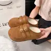 Zapatos Birkenstock de Piel Mate Retro con Aumento de Altura Interior, Mocasines Cerrados para Mujer, Ropa de Exterior, Nuevo Modelo Otoño 2026, Mules Birkenstock