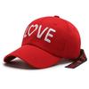 Sombrero Primavera y Otoño Nuevo Gorra de Béisbol con Cinta Bordada Gorra Personalizada Sombrero para el Sol para Exterior Sombrero de Viaje Sombrero para Pareja