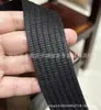 En Stock Color Café Oscuro Poliéster-Algodón Engrosado Cinta de Red Grande, Accesorios de Cinta de Cuerda de Tracción de Sarga de Nylon de Imitación Venta al por Mayor