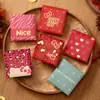 Bolsa de sobre rojo de tela a cuadros de lujo creativo personalizada, tamaño grande universal para regalo, alta gama, venta al por mayor de sobres rojos grandes