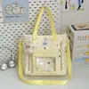 Mochila Escolar de Nuevo Estilo para Niñas, Serie Azul, Alto Valor Estético, Mochila con Múltiples Compartimentos para Estudiantes de Secundaria de 3º a 9º Grado, Set de Dos Piezas, Mochila de Moda