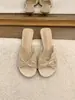 Primer Encuentro Jifa Estilo Francés Suave Sandalias de Encaje de Lunares de Una Sola Tira para Mujer Verano Nuevo Hada Mariposa Combinación Faldas Grado