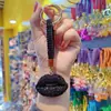 Barro de cerámica labios de diamantes completos cadena para coche anillo de cadena cordón llavero colgante bolsa de pareja colgante pequeños regalos al por mayor