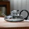 Bule para Chá Café de Vidro Borossilicato Alto Cauda de Rato Aquecimento em Fogão Elétrico de Cerâmica Fervendo Água Bule de Chá Novo Pote de Vidro Doméstico
