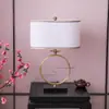 Lámpara de Mesa Estilo Chino Nuevo Dormitorio Mesita de Noche Creativo Estudio Zen Estilo Chino Simple Moderna Sala de Estar Cálida Decorativa Lámpara de Mesa