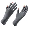 Guantes de Protección Solar de Verano para Mujer, Anti-UV, Delgados, Antideslizantes, Transpirables, de Longitud Extendida, Compatibles con Pantalla Táctil, Guantes de Protección Solar para Conducir D339