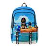 2024 Novo Produto Transfronteiriço Série Robô Universo Astro Bot Mochila Escolar para Estudante Bolsa Mensageiro Estojo