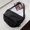 Bolsa Transversal com Cordão Estilo Japonês Bolsa Conveniente Grande Capacidade Bolsa de Ombro Bolsa Casual para Trabalho 456847/461841