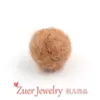 Feltro de Lã Bola Sólida 1,5cm Acessórios de Cabelo Brincos DIY Pingente de Bola de Pelo Acessórios de Bola de Pelo Coloridos Joias Artesanais