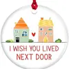 Regalos de Navidad 2025 para Amigos y Vecinos, Decoraciones de Árbol de Navidad para Mujeres, Decoraciones de Madera
