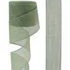 63mm Europeo y Americano clásico color sólido imitación lino cinta de lino rollo de lino corona lazo material correa de jardinería punto 10Y