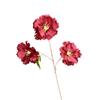 Flor artificial Lanxi de 3 cabezas flor individual de mora fila de flores de boda decoración del hogar accesorios para fotografía de flores artificiales flor de seda al por mayor