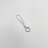 Cordão para Anel Fivela de Anel para Dedo Pen Drive DIY Capa de Celular Cordão Unissex Fivela de Avião Cordão para Pendurar Círculo Redondo Corda para Pendurar