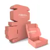Cajas de avión hechas en fábrica en estilo ins, cajas extraresistentes para envío exprés, cajas vacías personalizadas para empaque de ropa, impresas a color, tamaño grande