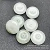 Pingente Natural de Fivela de Paz Verde Tianshan de Xinjiang com Corda, Jade DIY, Produtos de Jade para Atacado em Estoque