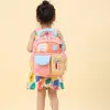 Mochila nueva de dibujos animados para niños, moderna y ligera, bolsa escolar para estudiante de jardín de infantes, mochila pequeña de aspecto atractivo para ocio al aire libre