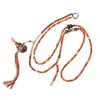 Nueva serie de colgantes de ciervo y calabaza estilo chino cadena para teléfono móvil cruzada moda inspirada en el Zen sándalo cuentas de oración budistas joyería y artículos culturales
