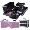 Estuche Cosmético Portátil Profesional Grande Multicapa Caja de Herramientas para Tatuajes Multifuncional Tatuaje de Cejas Profesional Caja de Almacenamiento para Nail Art