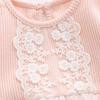 Roupas de bebê estilo coreano Harper Baby One-piece Roupas Roupas recém-nascidas Bebê Menina Roupas de escalada Harper Vestido Vestido de princesa