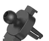 Nuevo gancho de metal para salida de aire, soporte para teléfono móvil para coche, cabeza de bola de 17 mm, soporte universal multifuncional para navegación
