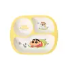 Wuhe Crayon Shin-Chan Louça Infantil de Grau Alimentício Tigelas Infantis Fofas Tigelas de Arroz Domésticas Pratos Louça de Melamina Atacado