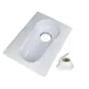 Nuevo Inodoro de Plástico para Ponerse en Cuclillas, Orinal de Plástico para Ponerse en Cuclillas, Inodoro de Plástico para Baños Secos Rurales Convertidos a Estilo de Ponerse en Cuclillas