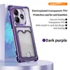 Adecuado para Xiaomi 14t Funda para Teléfono Móvil con Tarjetero y Protección en las Cuatro Esquinas Redmi Note14 Funda Protectora Galvanizada A3 Card 12S 11