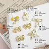 Una Variedad de Colgantes de Lazo de Aleación Dulces y Frescos Joyería Hecha a Mano DIY Collares de Mano Pendientes Colgantes Accesorios Materiales