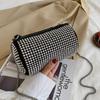 Bolso cruzado 2022, nuevo bolso King con diamantes de imitación, bolso de moda coreana para mujer, bolso informal portátil con diamantes para debajo del brazo.
