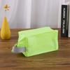 Bolsa de cosméticos de moda para viajes de verano, bolsa de lavado impermeable, bolsa de almacenamiento de cosméticos de PVC, bolsa de mano para llevar, fabricantes al por mayor