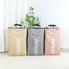 Cesta para ropa sucia de gran capacidad, plegable, de EVA, gruesa, de algodón y lino, para juguetes, colchas y ropa.