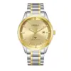 Relógio Masculino de Moda para Negócios ORSGA Fábrica de Origem Calendário ao Vivo Luminoso Comércio Exterior Simples Quartzo Dourado Masculino