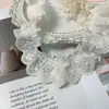Almofada de Sofá com Renda Plissada de Algodão Bordada Oca de 4,5cm de Largura Bolsa Roupas de Bebê Punhos Tecido para Decoração de Casa
