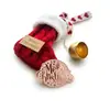 Suministro exclusivo transfronterizo de decoraciones acrílicas para pasteles grabadas con láser con temática navideña, decoraciones de Feliz Navidad