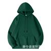 Sudadera con capucha de algodón forrada con vellón de 360 g para hombre, chaqueta gruesa para jóvenes, ropa de trabajo personalizada al por mayor, novedad de invierno