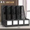 Caja de Archivo para Delicatessen Estante para Documentos Caja de Almacenamiento de Plástico Engrosado Estante Vertical para Archivos Canasta para Archivos Estante de Almacenamiento para Escritorio de Estudiante