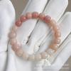 Miel de fábrica color durazno Duobao Bodhi pulsera para la mano alrededor del dedo suave estudiantes cuentas de Buda Wen juega Bodhi suministro en vivo