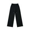 Outono 2024 Nova Costura de Renda Falsa Duas Peças Calças Casuais Retas Estilo Americano Feminino Hot Girl Loose Calças Largas