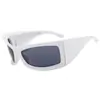 Gafas de sol personalizadas europeas y americanas para fiesta de chicas Millennium, gafas de sol con montura grande para fiesta, gafas de sol deportivas para exteriores para hombre y mujer