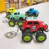 Llavero creativo de mini coche deportivo de fricción, coche de aleación con puertas que se abren, accesorio para mochila infantil, regalo de coche