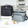 Bolsa Aislante Explosiva Transfronteriza Engrosada Bolsa Aislante para Exteriores Plegable Bolsa de Hielo para Picnic Cruzada de Gran Capacidad Bolsa de Almuerzo Portátil