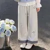 Conjunto de Camisa Chaleco Dulce Elegante Simple Hermoso Estilo Coreano para Niños Medianos y Grandes Otoño Conjunto de Pantalones Casuales Patchwork de Cuadros para Niñas