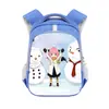 Mochilas Personalizadas para Estudiantes de Primaria con Tiras Reflectantes Negras, Rosas y Azules, Mochilas Casuales Ligeras de Gran Capacidad para Estudiantes