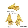 Aço Inoxidável Galvanoplastia a Vácuo Ouro 18K Lua Torre Eiffel Globo Pingente Acessórios para Joias DIY Atacado