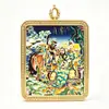 Venta directa del fabricante: Amuleto de Buda Guan Sheng Di Jun, Colgante de Guan Gong para Hombre, Estatua de Guan Yu, Thangka, Cadena para Suéter del Dios de la Riqueza
